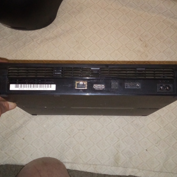 PS3 SLIM 360MB: BARELY USED, 2 controllers, wand, camera, 12 games. - Picture 4 of 4